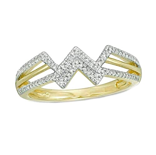 GLOW SPECTRA JEWELS 1.50 Cttw Round Shape Real...