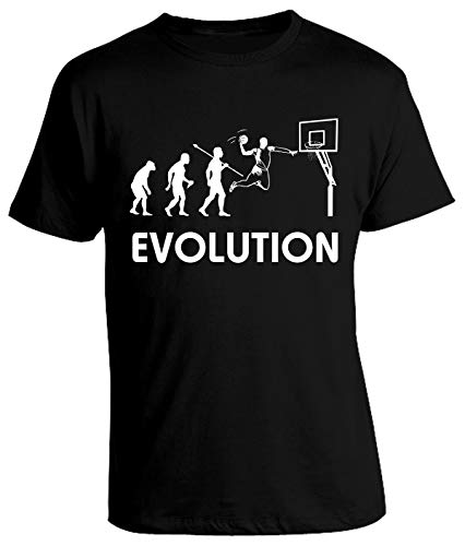 bubbleshirt Tshirt Basket Evolution - Evoluzione Basket - Humor