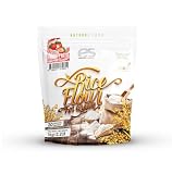 Harina de Arroz ESSENTIAL NUTRITION | Sabores: Fresa y nata; Chocolate, Ferrero y Natillas 1 Kg 100% Natural Rice Flour | (fresa y nata)