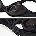 DELIMIRA Women's Minimizer Bra Plus Size Underwire Smooth Full Coverage Seamless Bras Black 34D