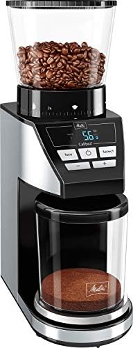 Melitta 1027-01 Grinder CALIBRA EU, 160 W, Black/Stainless Steel