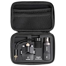 2.4GHz wireless system with clear, dynamic audio quality Clip-on transmitter fits Tenor, Alto, and Soprano saxophones 3 voicing modes for optimal sound performance Rechargeable power case with USB Type-C connectivity Lightweight, low-latency system f...