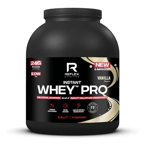 Reflex 2.2Kg Vanilla Ice Cream Instant Whey Pro Cover