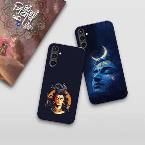 Image of COLORflow Back Cover Compatible with Samsung Galaxy S23 FE 5G | Shiv Ji, Mahadev, Bholenath, God Color Customized Back Cover Compatible with Samsung Galaxy S23 FE 5G