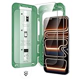 NIMASO para Protector Pantalla iPhone 17 Pro Max Cobertura Total 6.9 Pulgadas, Sin Burbujas Sin Polvo Instalación Instantánea, Dureza 9H Vidrio Templado Grado Militar Antifracturas, 2 Paquetes