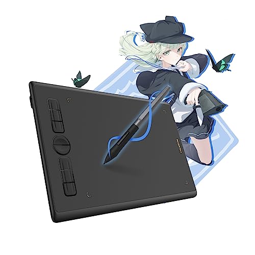 HUION Inspiroy H580X Tablette Graphique 8 x 5 Pouces, Tablette Dessin avec Stylet 8192 Niveaux et 8...