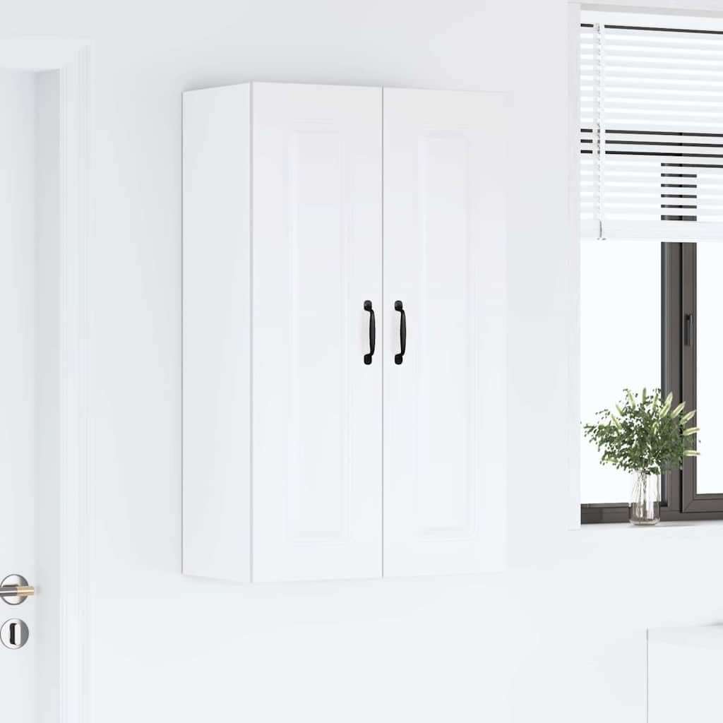 Generico Pensile Cucina Bianco Lucido 60 x 31 x 100 cm Legno Multistrato,Bianco,23kg,884788