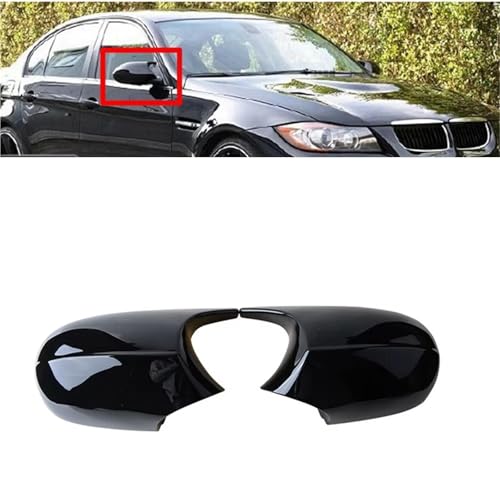 Coque de rétroviseur pour BMW E90 E91 E92 E93 E87 coque rétroviseur extérieur noir