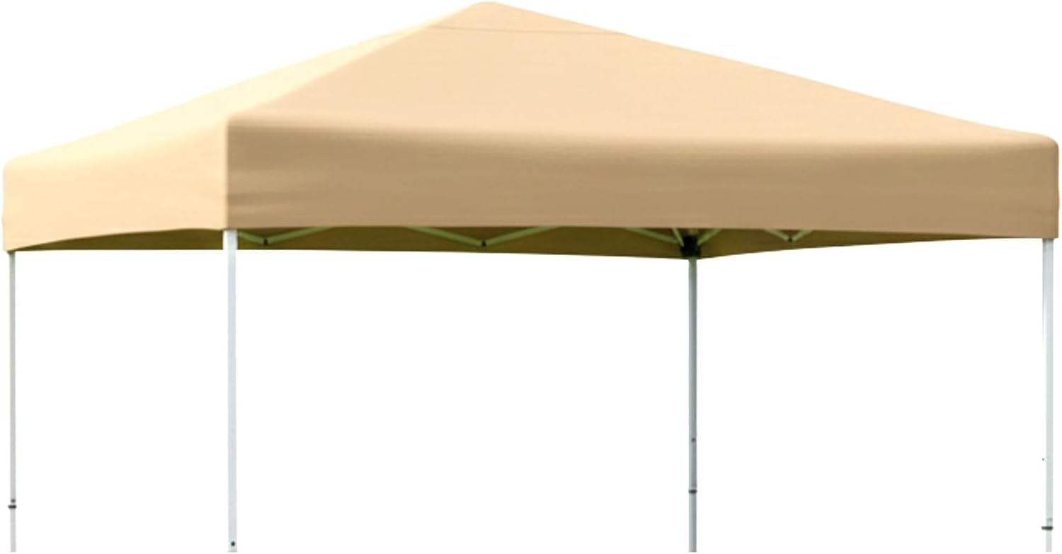 Garden Winds Reinforced Replacement Canopy Top Cover Compatible with The FGA64S1 Ozark Trail 4' x 6' Pop Up Canopy - Classic Sand, Riplock 350