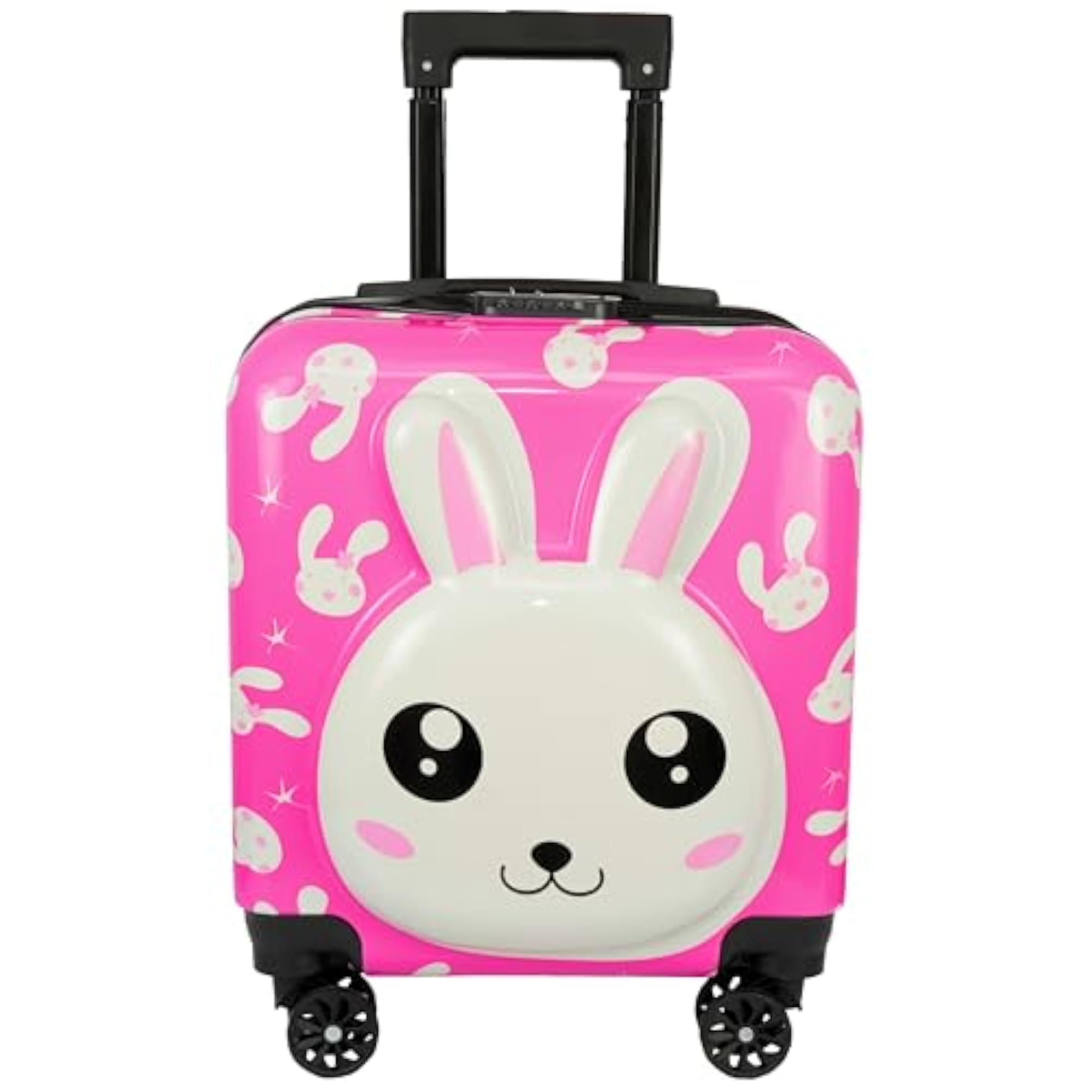 18In Kids Luggage Trolley Hard Shell Cabin Suitcase