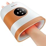 SHINE WELL Hand Massager for Arthritis and Carpal Tunnel, with Heat and Compression,3 Modes 3 Intensities 2 Heat Levels Finger Massager, Gifts for Women