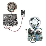Sound Modul MP3 Sound Chip Modul mit 8 MB Speicher Typ-C USB Lautsprecher, für DIY Festival Grußkarte Kreative Geschenke Modelle Bastelarbeiten
