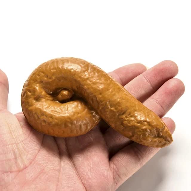 Sawkirp darshraj Stress Anxiety Relief Toy Pack of 1 Piece (Prank Poop Fake Shit)(Random Color) - Image 1