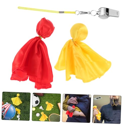 Kit de Banderas de Penalización y Silbato para Fútbol miniatura 6