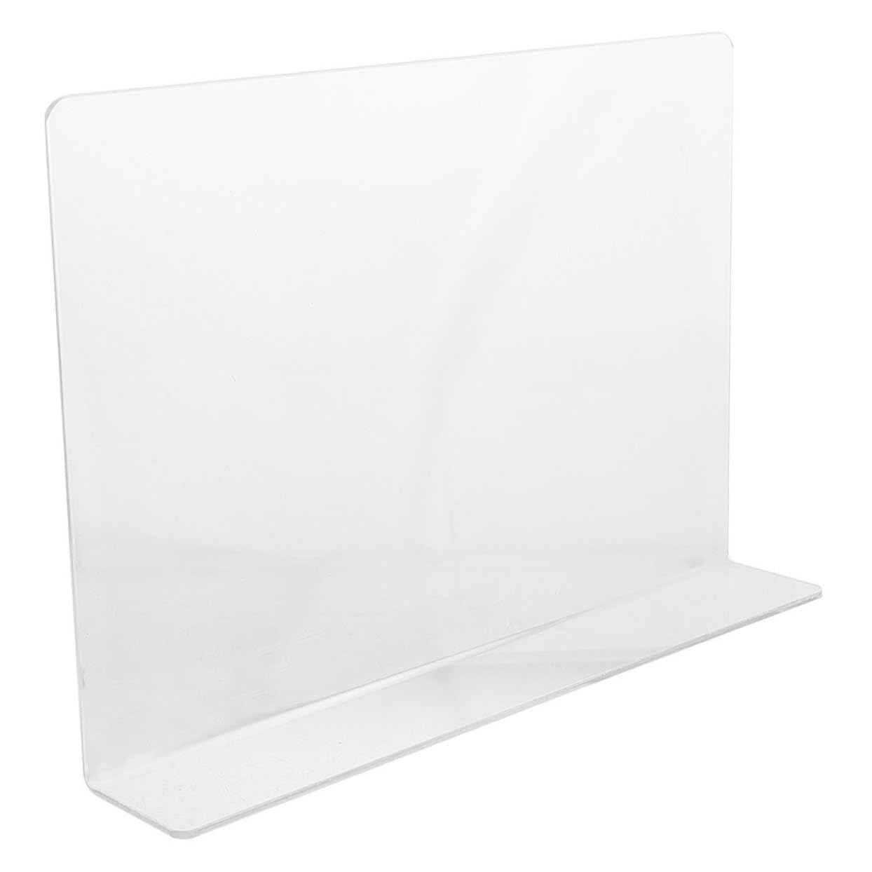 Plaque anti-éclaboussures évier VICASKY en acrylique transparent avec bord arrondi