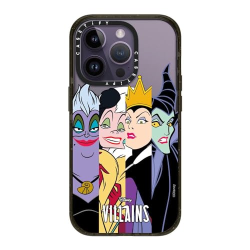 Coque iPhone 14 Pro antichoc CASETiFY Disney Magsafee noire - 2