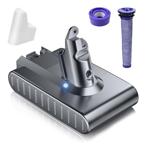 Bonacell 7000mAh 21.6V Dyson V6 Battery for DC58-74, SV03-07