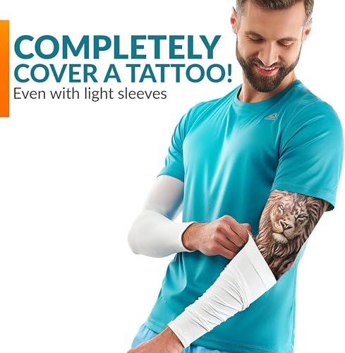 Image of TRENDMALLS Arm Sleeves, Cooling UV Sun Protection Sports Compression for Men /Women /Kids