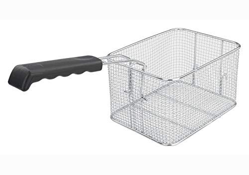 Winco EFST-P30, 11-1/2''L X 8''W X 6''H Rectangle Nickel-Plated Fry Basket For EFS-16 And EFT-32, Deep Fryer, French Fries