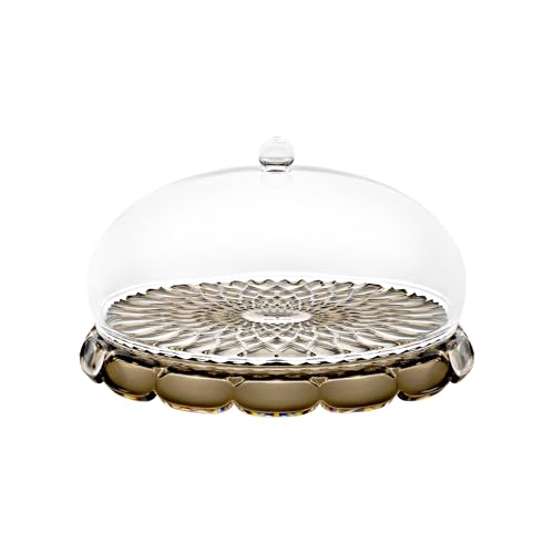 Guzzini VANITY tortiera con campana Smoke