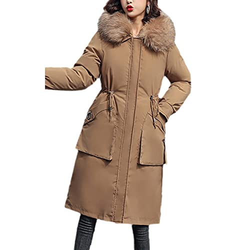 Manteau femme hiver chaud Roquorl contre le vent et le froid polaire