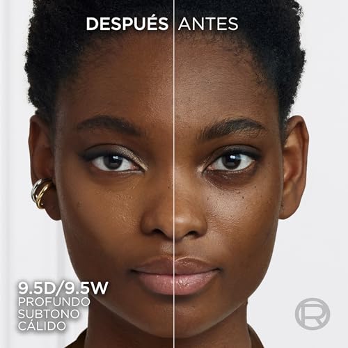 L'Oréal Paris Make up, Flüssige Foundation mit Hyaluron und Aloe Vera, Perfect Match Make-Up, Nr. 9.5.D/9.5.W Mahogany, 30 ml – Ansicht 5