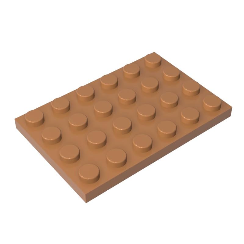 XYEIUGO GDS-520 3032 Foundation Plate 4x6, Medium Dark Flesh, 10 PCS — image 1