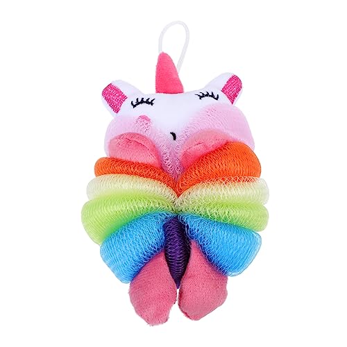 minkissy お風呂 ボール 子供たち 道具 赤ちゃん お風呂 リンサー ヘチマ 皿 スポンジ シャワー ヘチマ シャワー シュシュ 赤ちゃん お風呂 メッシュ プーフ Or ピンク シャワー