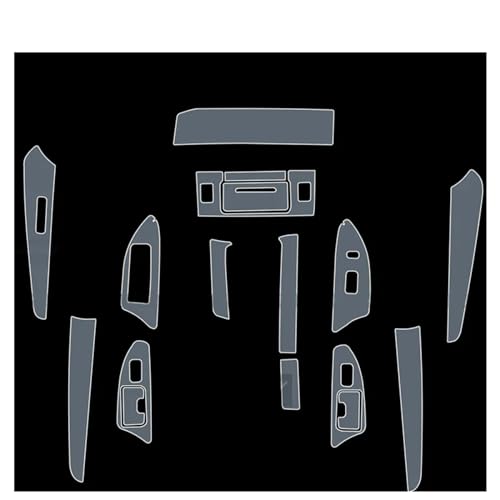 Film protection TPU console centrale Lexus LX570 2012-2015
