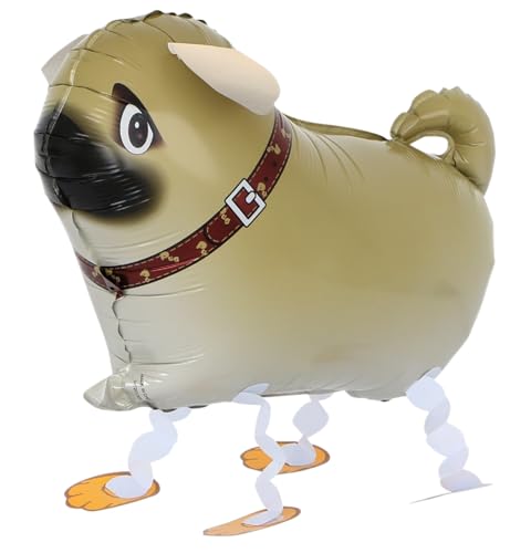Sepia 43223-18880 Walking Pug Helium Balloon Birthday Kids Party Toy cover