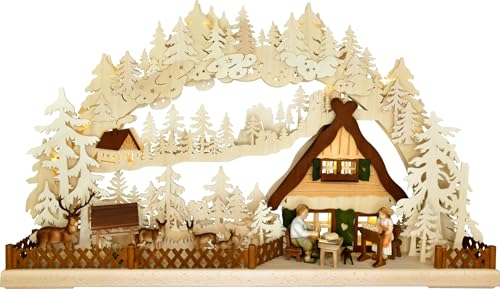 Candle Arch - Craftsmen at the Game Reserve - 72x43 cm / 28x17 inch