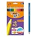 Produktbild BIC Kids Jumbo Dreikant Buntstifte Set für Kinder ab 3 Jahren - Malen wie Wachsmalstifte - Buntstifte 12er Set - 12 bruchsichere Stifte + Jumbo Anspitzer