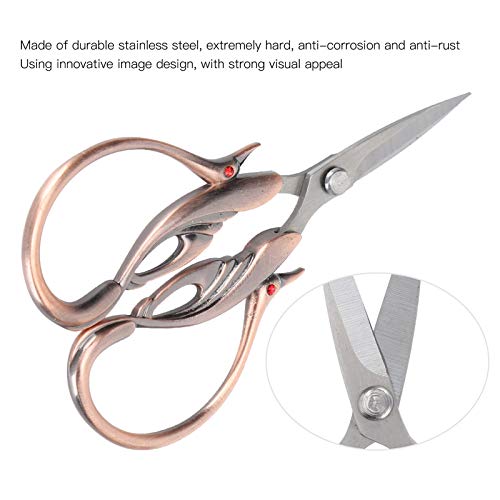 Pssopp Forbici retrò Fai da Te a Forma di Cigno