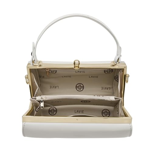 Image of Lavie Luxe Women's Marie Frame Satchel Bag | Satchel Handbag for Work | Ladies Purse | Stylish Shoulder Bag | Gift for Women