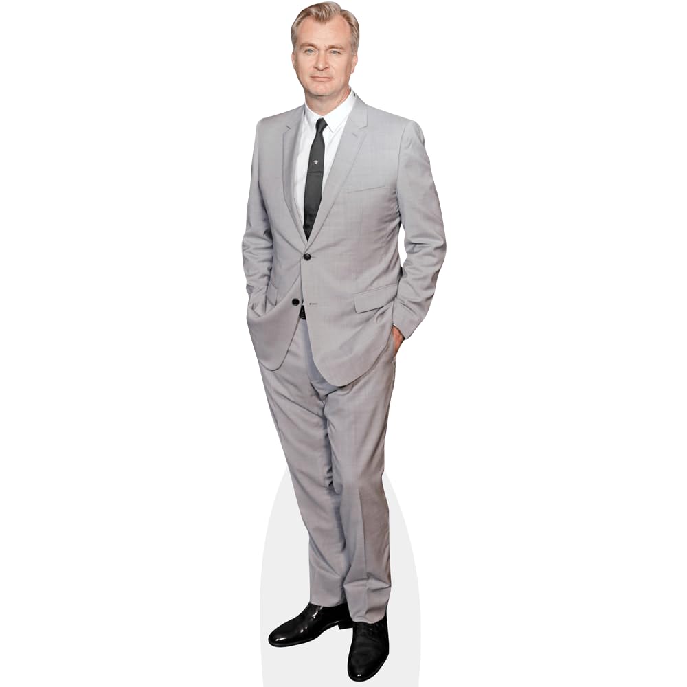 Celebrity Cutouts Life Size Cutout Christopher Nolan (Grey Suit)