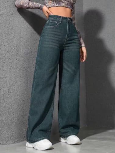 Image of Nifty Women's Denim Stretchable Baggy Fit Jeans || Available in Multiple Shades