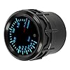 Digital Turbo Boost Gauge, 2in 52mm Turbo Boost Gauge with Sensor Pointer Type 7 Color LED Backlight Universal for Gasoline Modified Cars auto #4