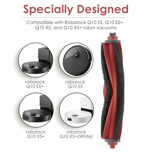 Brosses de rechange multi-surfaces pour Roborock Q10 S5+ efficacité maximale - 5