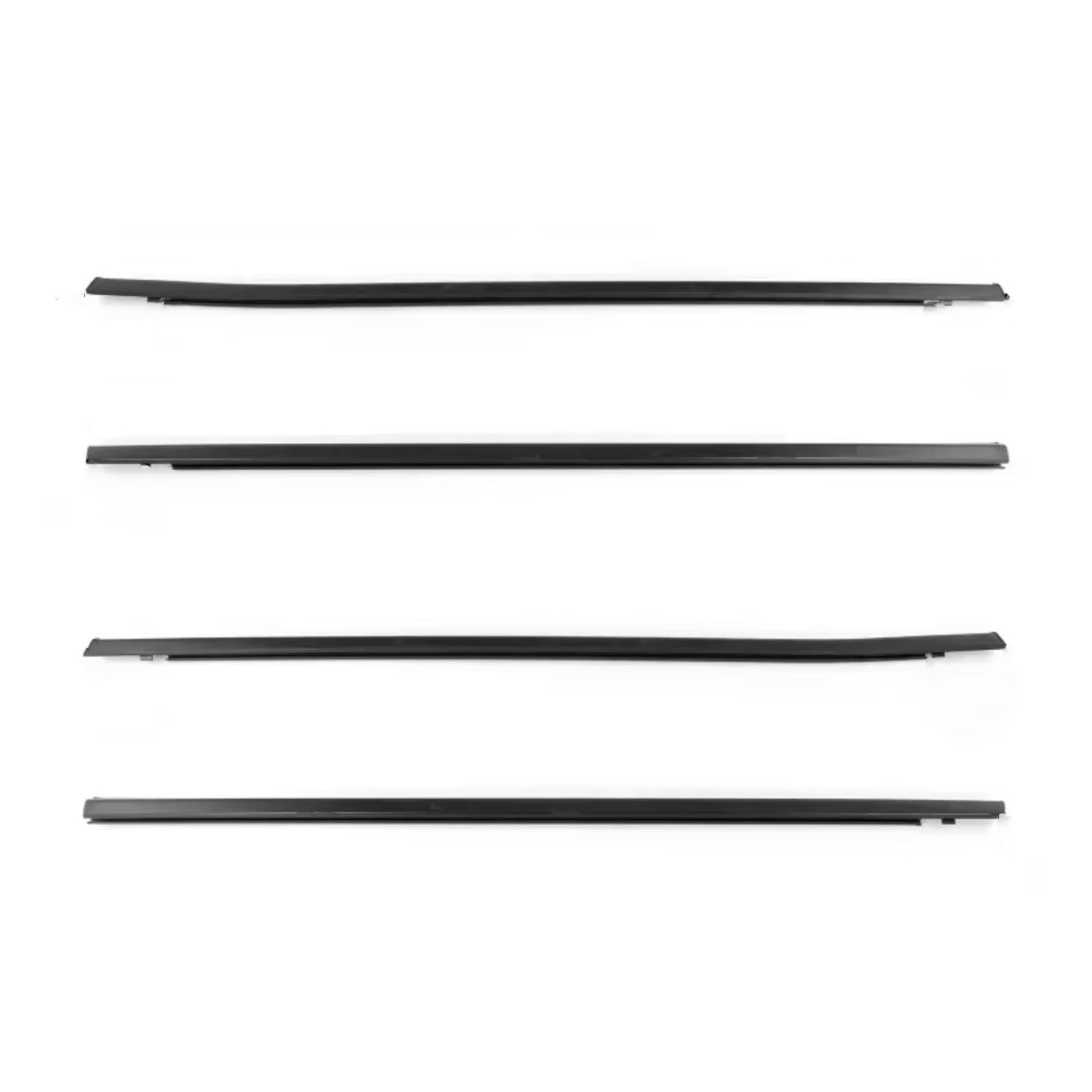 Iukmrt 2016-2019 For Civic Sedan 2001-2019 Window Weatherstrip Trim Sealing Strips Rubber Side Door Outer Glass Seal Belt Car Door Seal Protector(2016-2019)