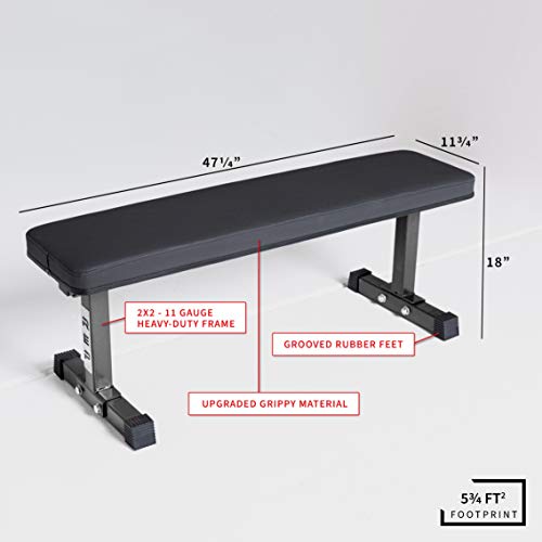 BEST REP FITNESS Flat Bench FB30001,000 lb Rated Bench for