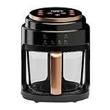 4L Digital Air Fryer Oven with Timer & Temperature Control, Removable Basket for Frying, Roasting, Baking & Grilling - Compact Kitchen Appliance, Black Color