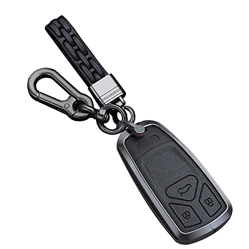Coque de clé Audi Q7 Q2 TT protection noire pour un quotidien sans rayures