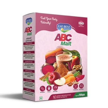 Eat Best ABC Malt Powder | Apple, Beetroot, and Carrot, and enriched with premium Cashews, Walnuts, and Almonds |200gm-image-6