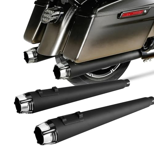 Pot d'échappement conique 4" moto Harley Electra Glide Classic CVO