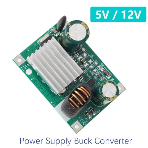 Módulo reductor de CC de amplio voltaje con salida estable de 12V 4