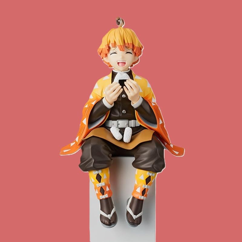 Image of Awestuffs Action Figure Limited Edition for Car Dashboard, Decoration, Cake, Office Desk & Study Table Zeni Sitting D Slayer