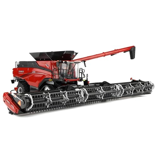 ERTL Combine Case IH AF11 1:32 con cabezales de maíz miniatura 3
