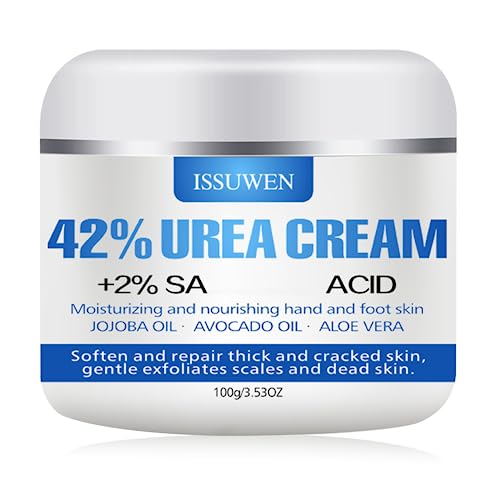 Urea 42% Foot Cream, Cracked Heel Repair Cream For Feet and Hand, Callus Remover For Dry And Hard Skin, Maximum Strength for Hand, Foot and Body Care, 100g (Original Scent)