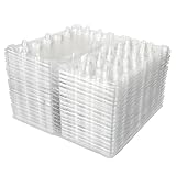 Contenu de l'emballage : vous recevrez 50 boîtes de rangement empilables, assez pour être utilisées. La boîte de rangement empilable à 18 compartiments est un incontournable pour tous ceux qui aiment les œufs de caille, ce qui en fait la solution parfaite pour le stockage et le transport.