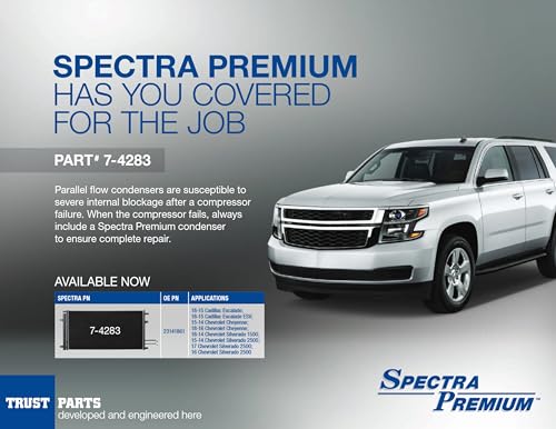 Spectra Premium 7-4283 Air Conditioning A/C Condenser thumb #1